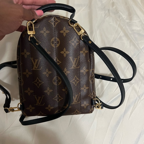 Louis Vuitton Palm Springs Monogram Mini Brown Backpack - Picture 6 of 6